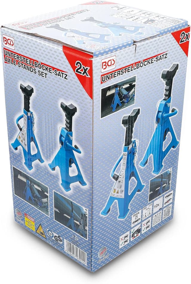 Detalle 2 de BGS 3014 caballetes de tubo 2000 kg par