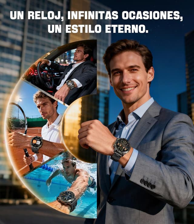 Thumbnail 3 de BENYAR TX7 Reloj inteligente para hombre