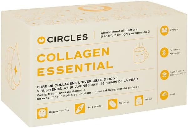 Detalle de Collagen ESSENTIAL Circles, sticks