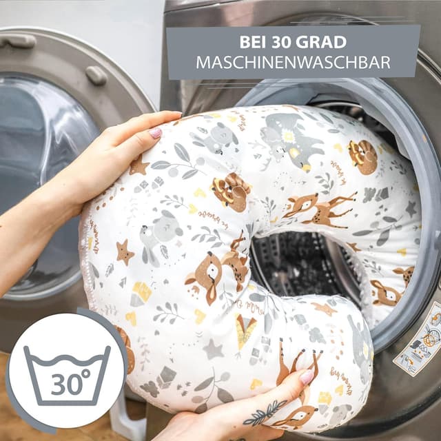 Detalle de Totsy Baby cuscino allattamento e gravidanza 130 cm in grigio cervo