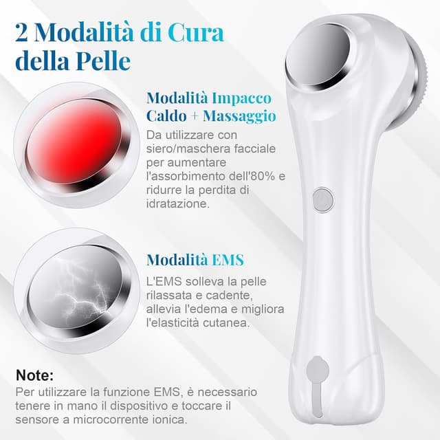 Thumbnail 5 de Rkdely Spazzola Pulizia Viso 500 mAh