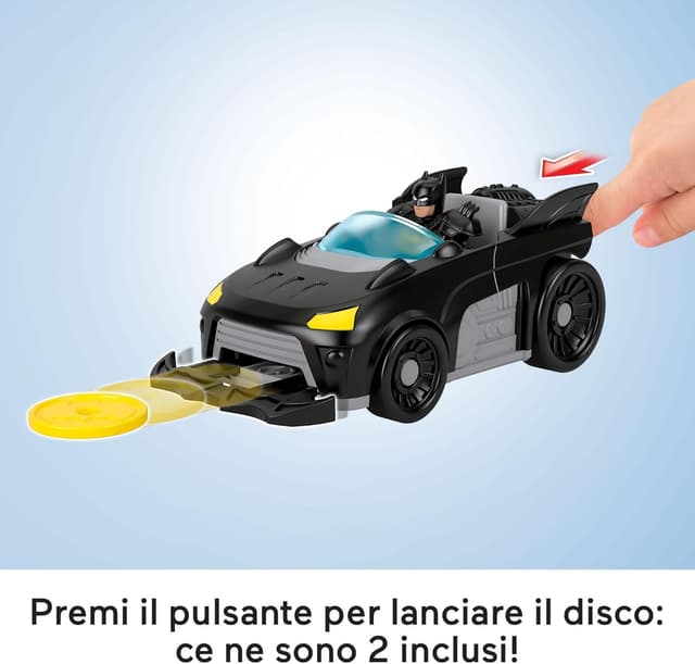 Thumbnail 2 de Fisher-Price Imaginext Batmobile 8 cm