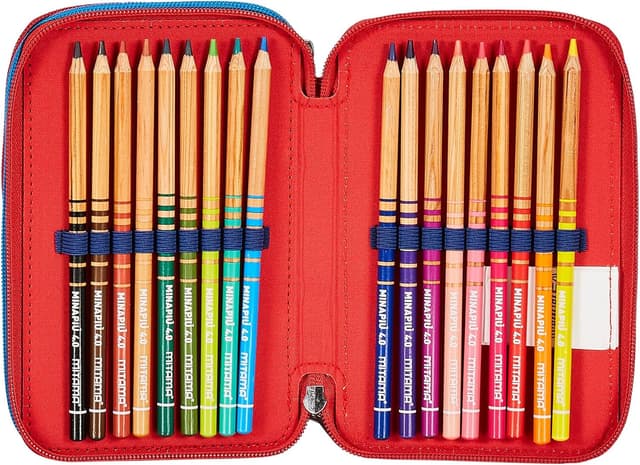 Detalle 1 de Seven Disney Captain America Federmäppchen 44