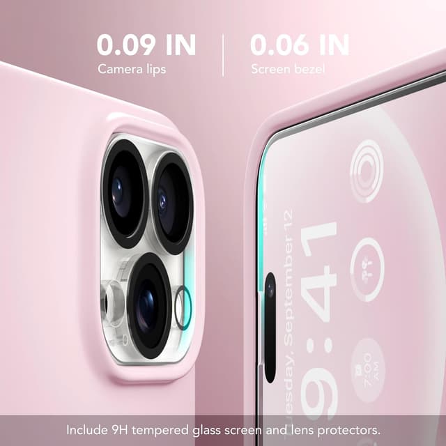 Thumbnail 4 de GONEZ iPhone 15 Pro Max Silicone Case 6.7"