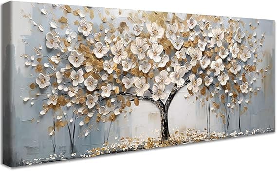 Detalle de Decoración Moderna: Marco de Madera con Árbol de la Vida 🌳