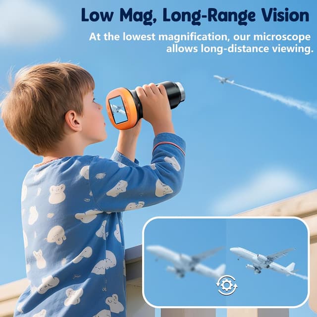 Thumbnail 5 de Odatay 1000X Handheld Microscope 2.4" Screen