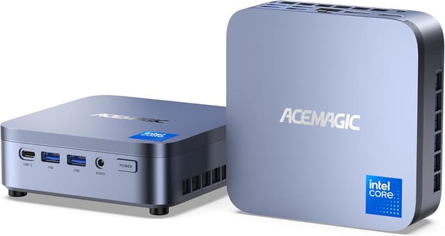Detalle de ACEMAGIC M5 Mini PC mit Intel i5-14500HX, 16 GB DDR4 und 512 GB NVMe SSD, Windows 11 Pro