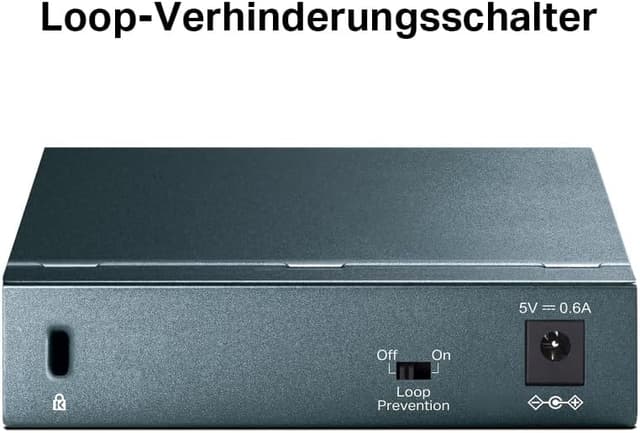 Detalle 2 de TP-Link TL‑SG105 5‑Port Gigabit Switch, unmanaged 📡