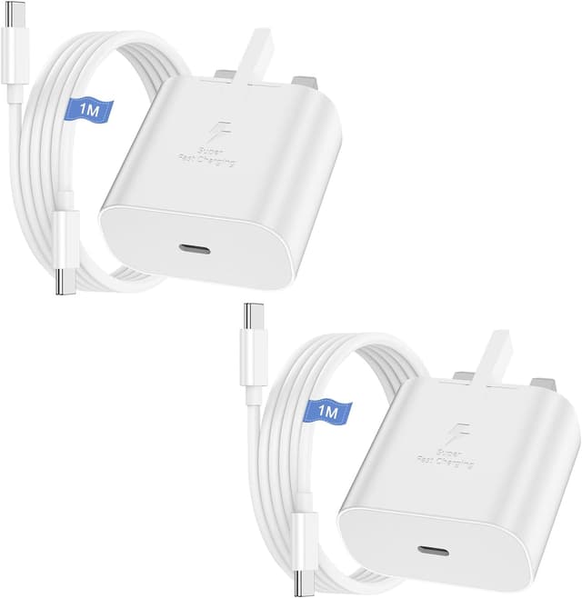 Detalle de Samsung 2Pack Fast Charge USB‑C Charger 1m