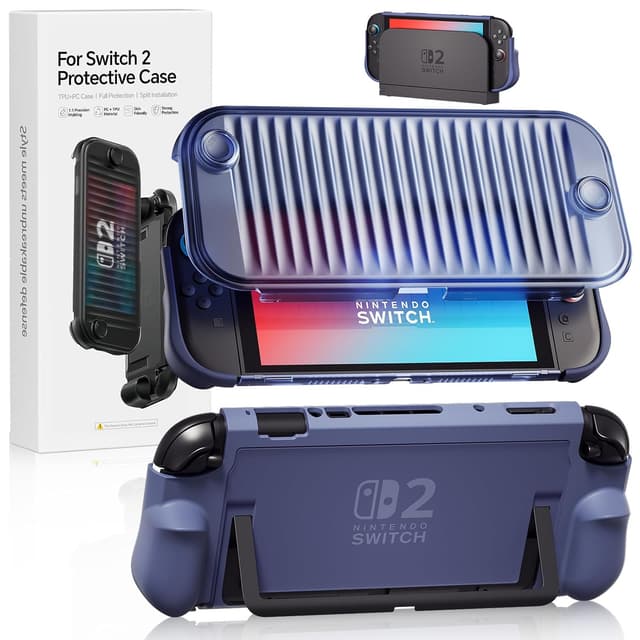 Imagen de Hülle für Nintendo Switch 2 TPU Slim Blau en OfertitasTOP