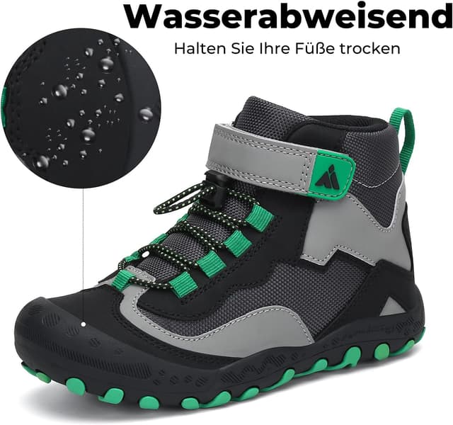 Detalle 2 de Mishansha Kinder Trekking Wanderschuhe
