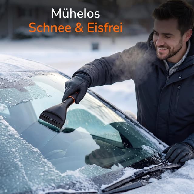 Detalle 2 de Upgrade4cars Eiskratzer Auto Hochwertig