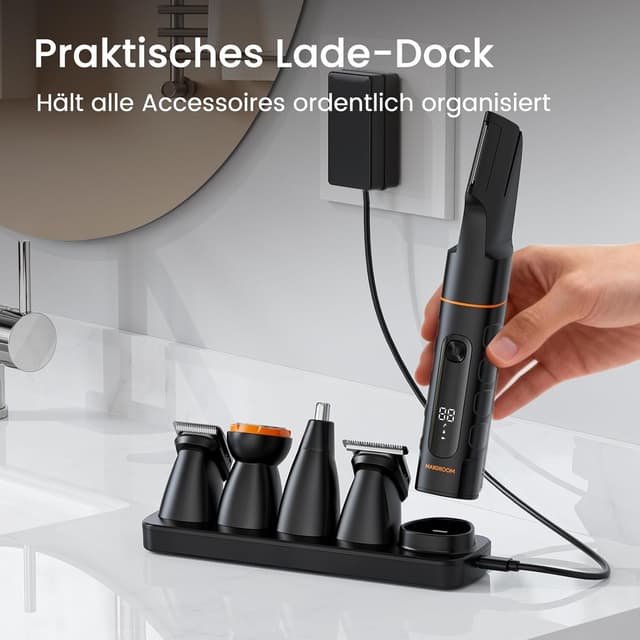 Thumbnail 6 de MAXGROOM 5‑IN‑1 Intimrasierer 120 Min