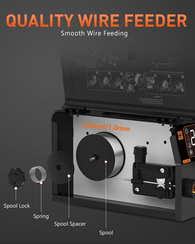 Thumbnail 4 de HZXVOGEN HVM200 saldatrice MIG 135 A