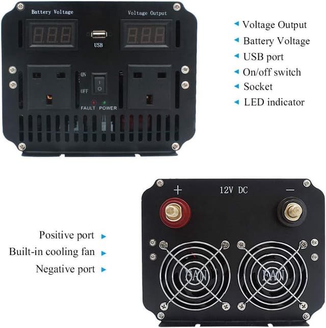 Detalle 1 de Pure Sine Wave power inverter 7000W