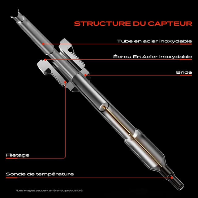 Thumbnail 4 de Capteur température 1,5 L 2 pôles pour véhicules