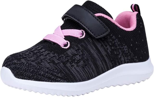 Detalle de COODO Toddler/Little Kid Running Sneakers with Hook-and-Loop Closure
