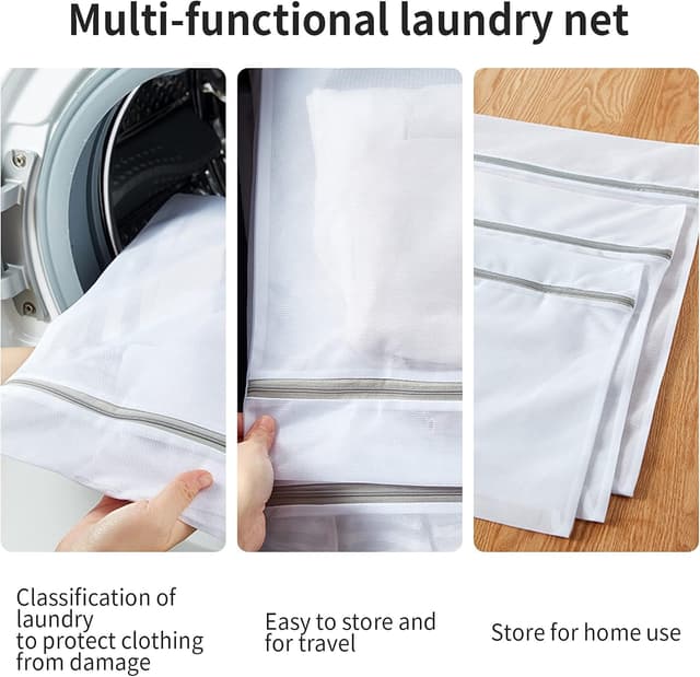 Detalle de MDSXO 10 Pack Mesh Laundry Bags for Delicates
