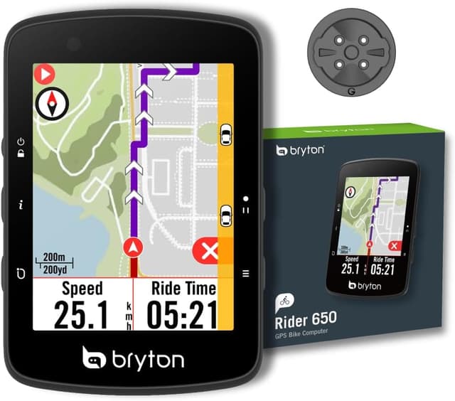 Detalle de Bryton Rider 650 2.8" GPS cycling computer