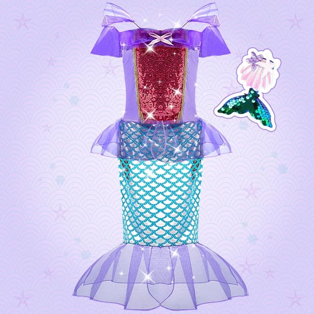 Detalle de Dreamon Princess Costumes for Girls 5 sets