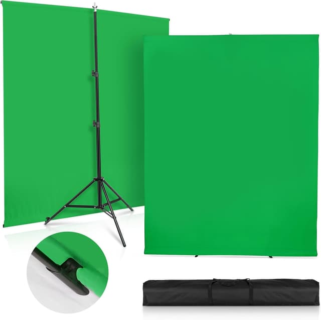 Detalle de SEDGEWIN Greenscreen 2,4 x 2 m Hintergrund