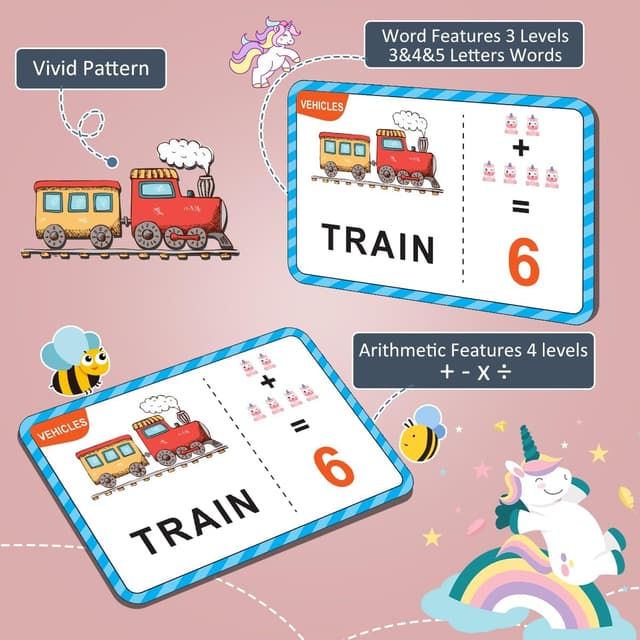 Thumbnail 4 de 66PCS Unicorn Balance Math Toy