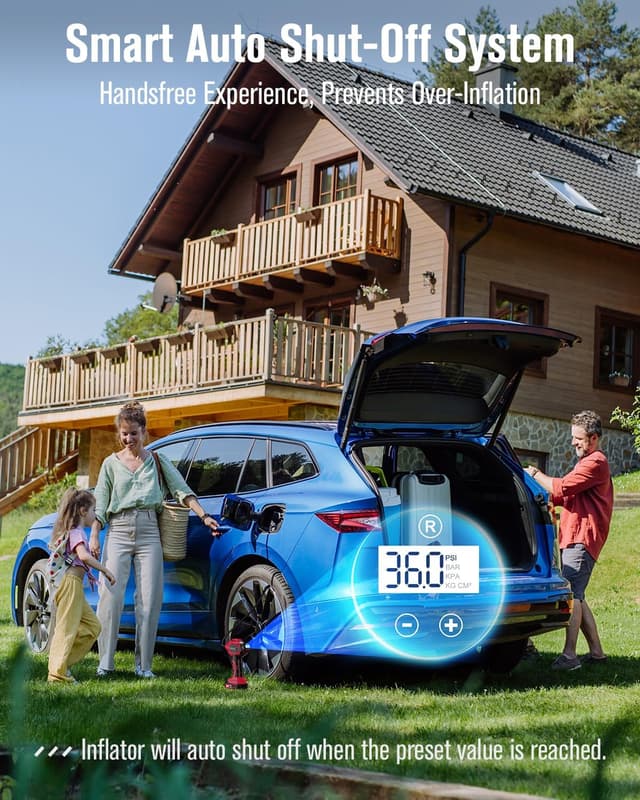 Detalle de AVID POWER Tire Inflator 20V Portable Air Compressor