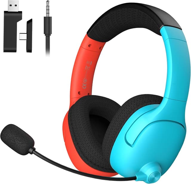 Detalle de Rumoon Wireless Gaming Headset for Nintendo Switch