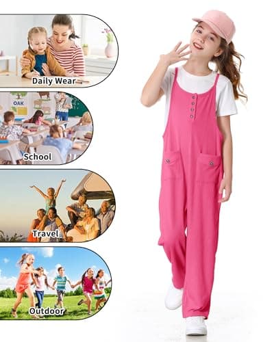 Thumbnail 6 de Rolanko Combinaison fille salopette sans manches ⚙️