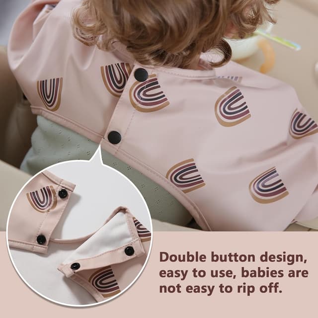 Thumbnail 3 de Yiupea Babero con Mangas Largas 6-24 meses 🍼