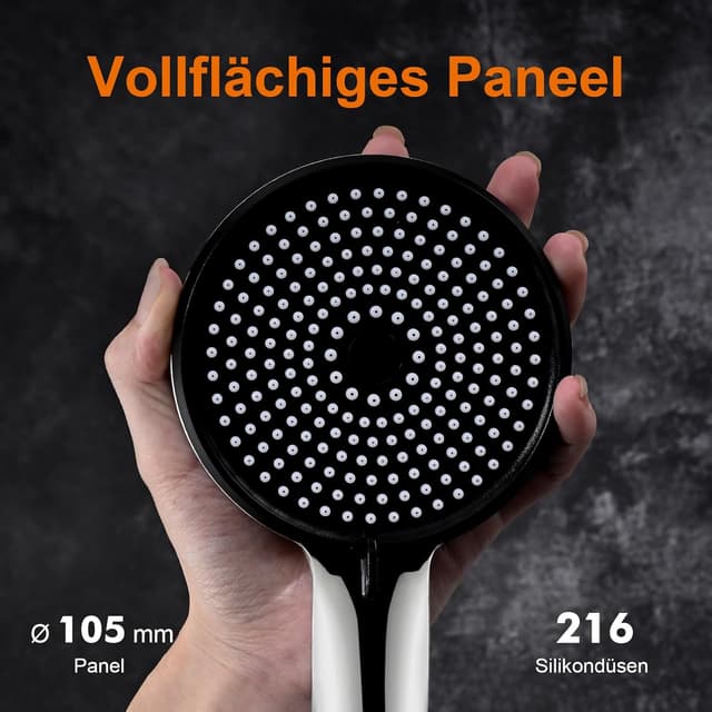 Detalle 2 de Handbrause GRIFEMA G807 mit 3 Strahlarten