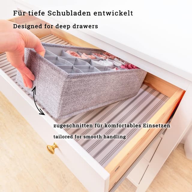 Thumbnail 6 de SIMPLE JOY® HEMNES Organizer 5er-Set (schadstoffgeprüft, TÜV Rheinland) – Ordnungssystem für IKEA HEMNES 108 cm