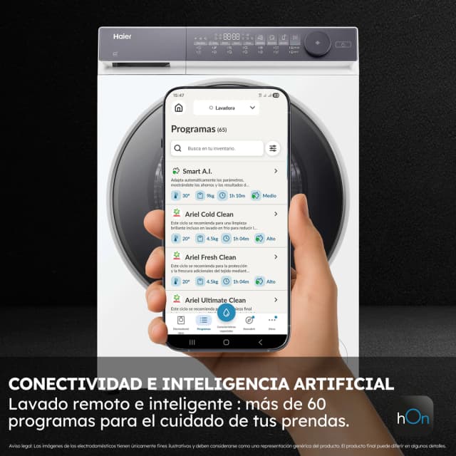 Thumbnail 4 de Haier HW120-B14367U-IB Lavadora 12 kg