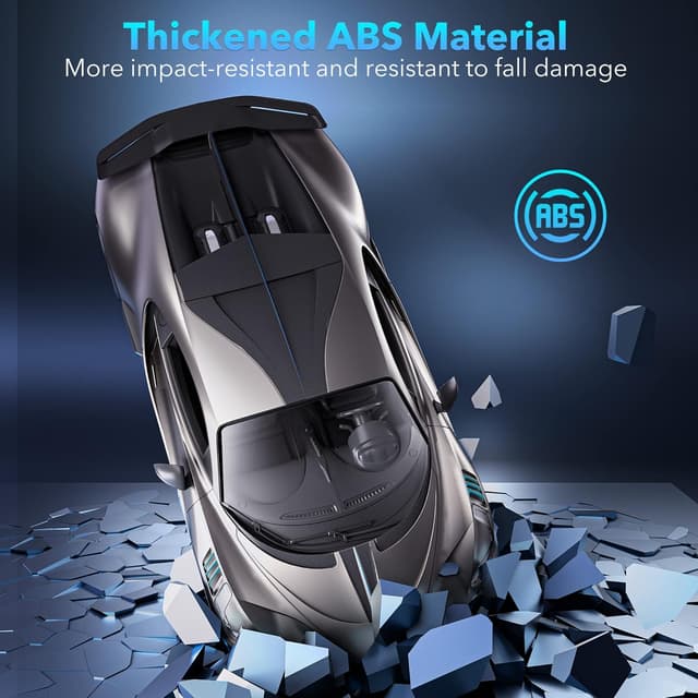 Detalle de MIEBELY Bugatti Divo 1/16 Scale RC Car (2.4Ghz, 12Km/h) with Headlight, Proportional Trigger Control