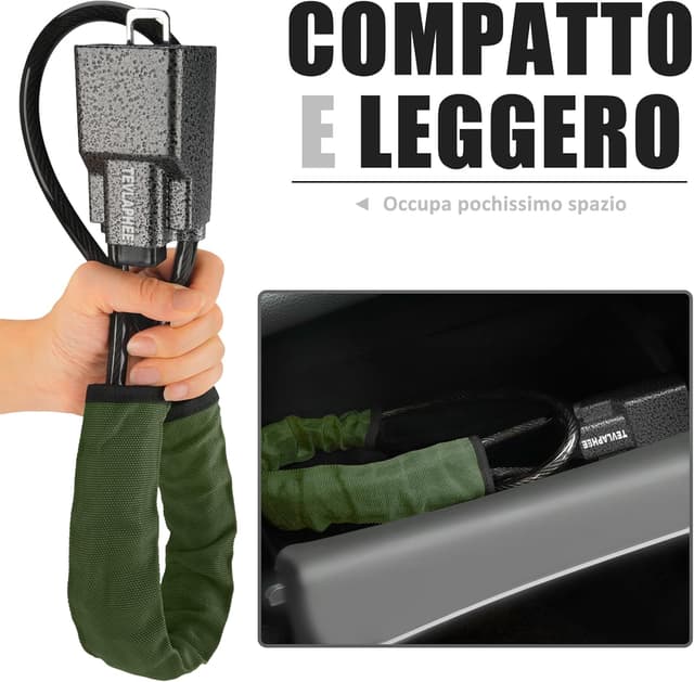 Thumbnail 4 de Tevlaphee Blocca Sterzo 3 Chiavi