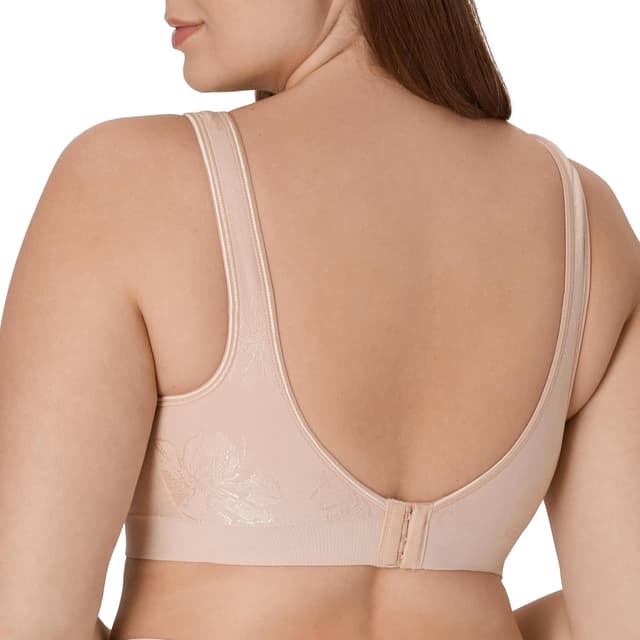 Detalle 2 de Bali Women’s Wireless Comfort Revolution Bra — Seamless, Full-Coverage Shaping