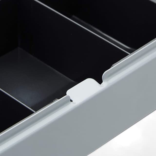 Thumbnail 6 de Relaxdays caisse à monnaie verrouillable gris