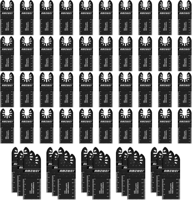 Detalle de Universal Titanium Multi Tool Blades 55PCS