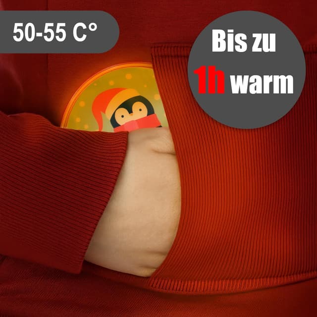 Thumbnail 2 de COM-FOUR® 4x scaldamani riutilizzabili 10 cm