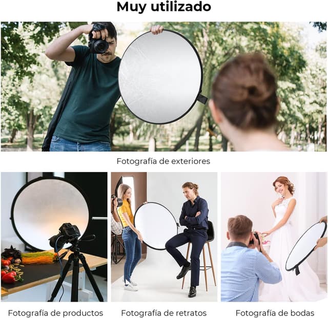 Thumbnail 6 de K&F CONCEPT Reflector 110 cm 5 en 1