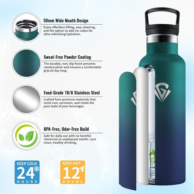 Thumbnail 1 de JAPORIA Botella Acero Inoxidable 500ml