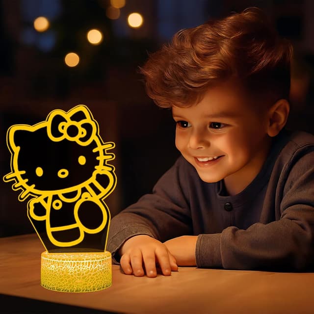 Thumbnail 6 de Kitty Nachtlicht mit Timer und 16 Farben