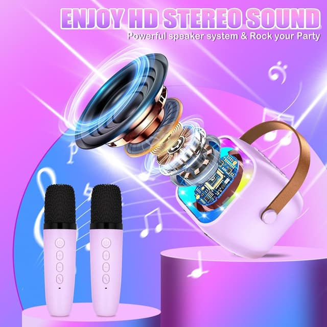 Thumbnail 1 de MicQutr Karaoke 2 Micrófonos 5-8 horas