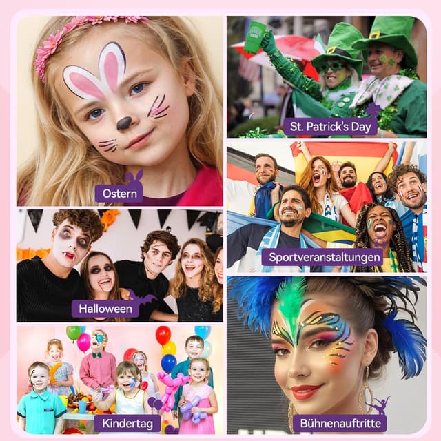 Thumbnail 6 de Janolia Kinderschminke Set mit 27 Farben