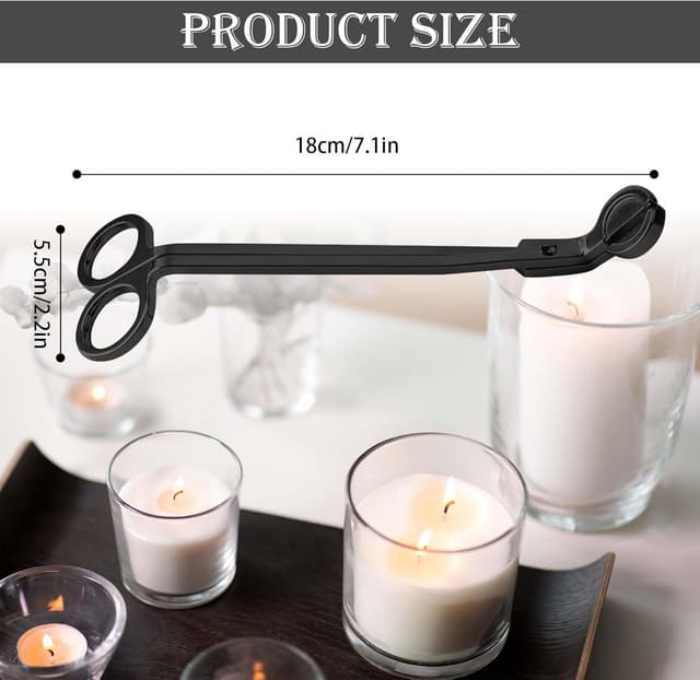 Detalle 2 de Candle Wick Trimmer 17.5cm stainless steel