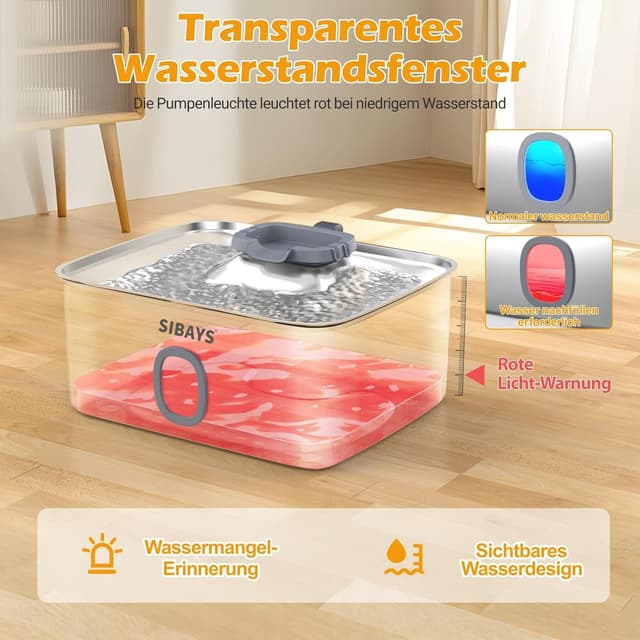 Thumbnail 5 de 15L Trinkbrunnen aus Edelstahl