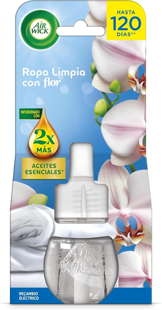 Detalle 2 de Air Wick eléctrico recambios aroma Nenuco 6 unidades 🏠