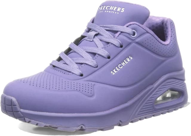 Detalle de Skechers Uno Zapatillas mujer Gray Durabuck Mesh 39 EU