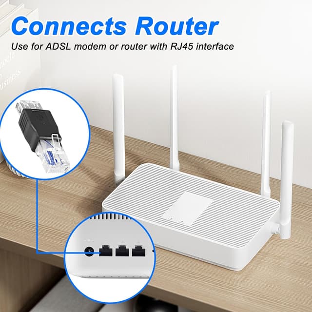 Thumbnail 2 de MEIRIYFA USB-zu-Ethernet Adapter 3-teilig