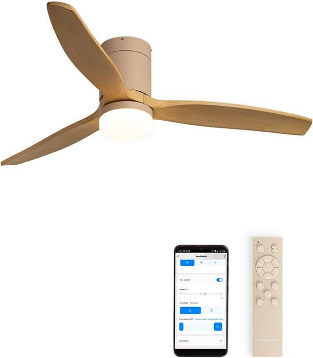 Detalle de CREATE / WINDCALM Ventilador de techo Ø132 cm